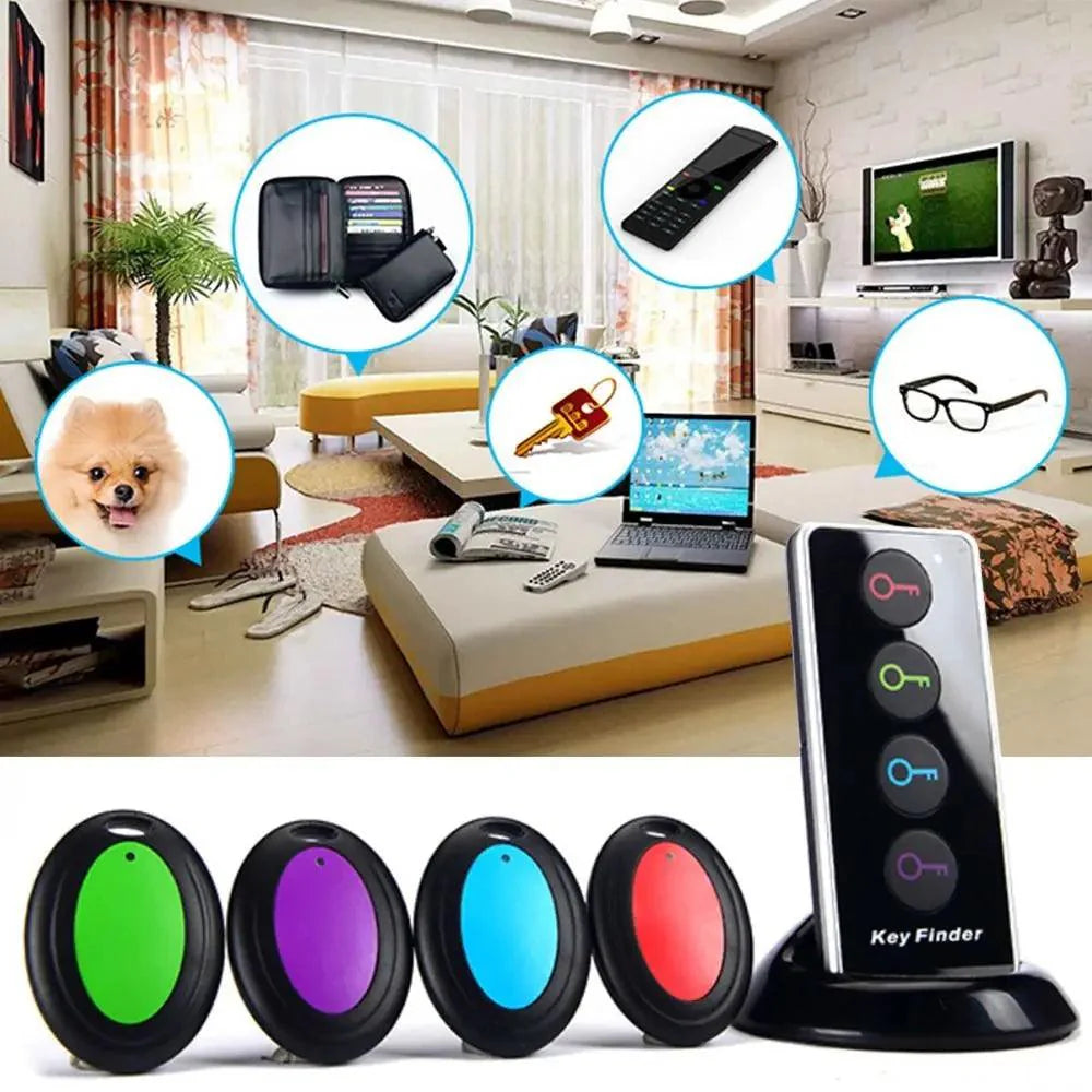 Compact Wireless Key Finder & Anti-Lost Alarm - Multi